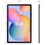 Samsung Galaxy Tab S6 Lite 10.4" 64GB WiFi Android Tablet, US Version, Oxford Gray